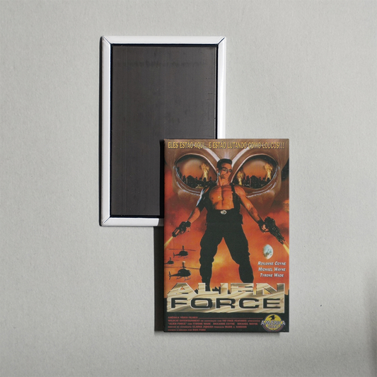 Alien Force Mini Movie Fridge Magnet