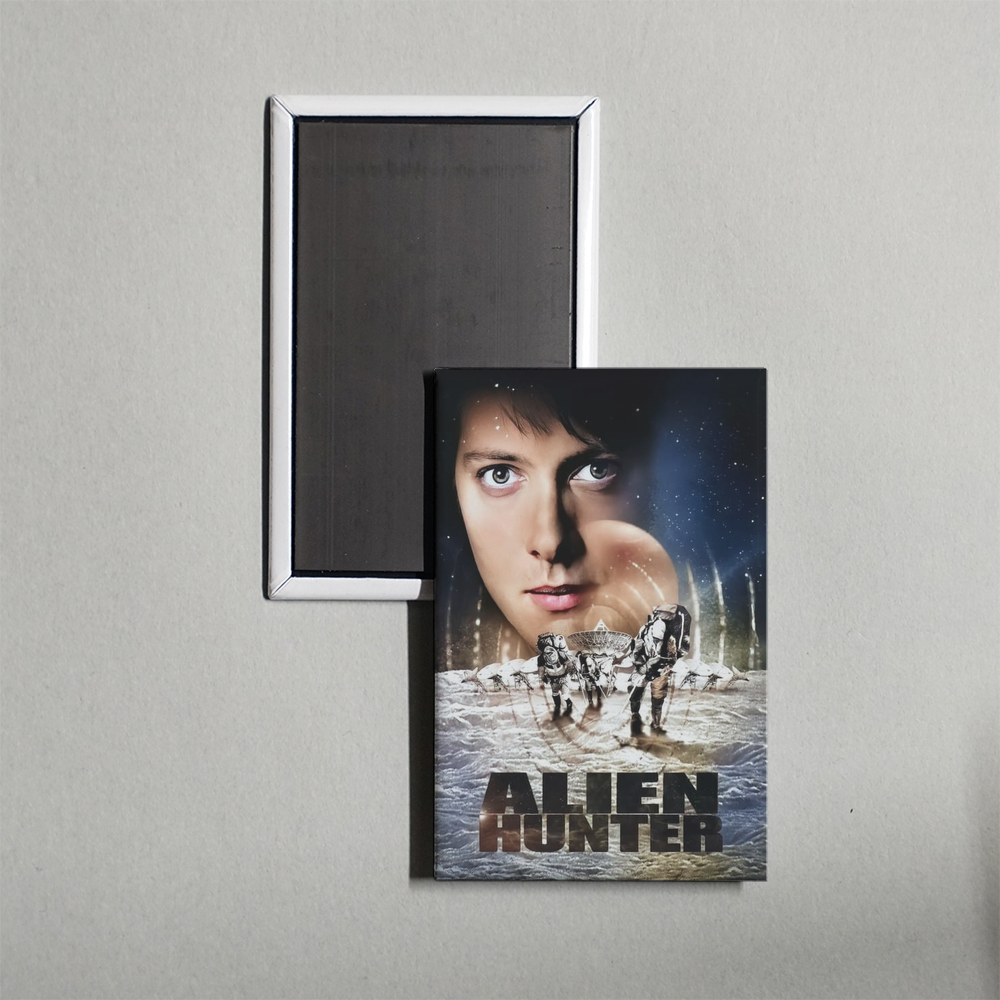 Alien Hunter Mini Movie Fridge Magnet