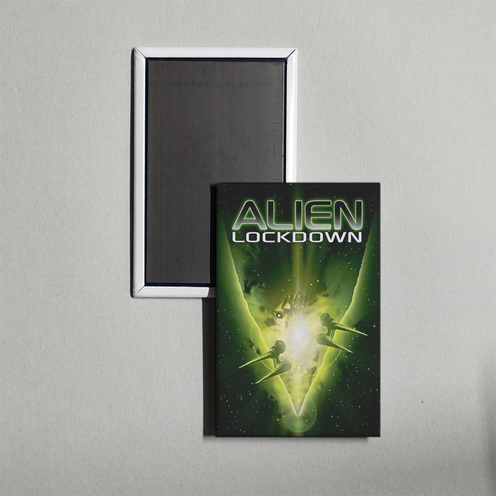 Alien Lockdown Mini Movie Fridge Magnet