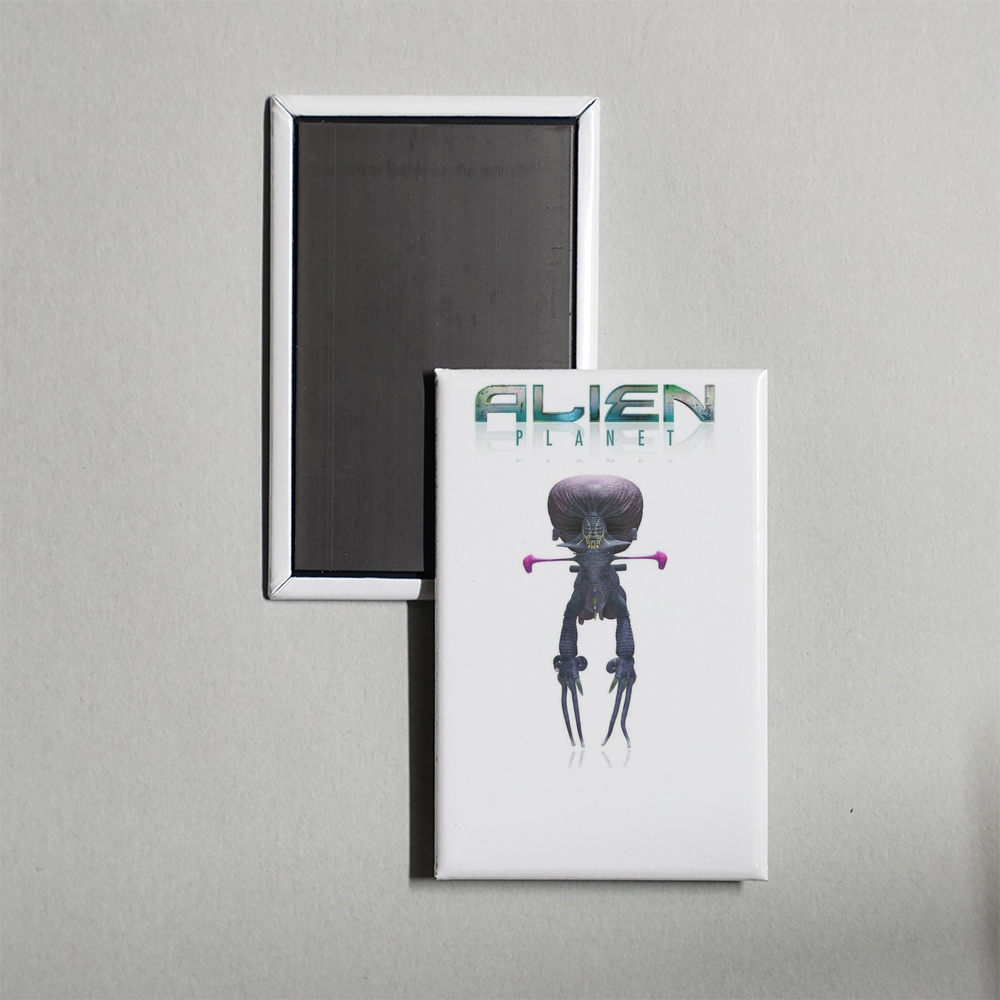 Alien Planet Mini Movie Fridge Magnet