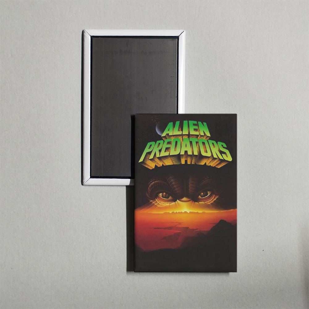 Alien Predators Mini Movie Fridge Magnet