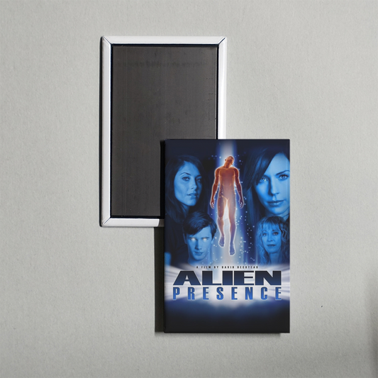 Alien Presence Mini Movie Fridge Magnet