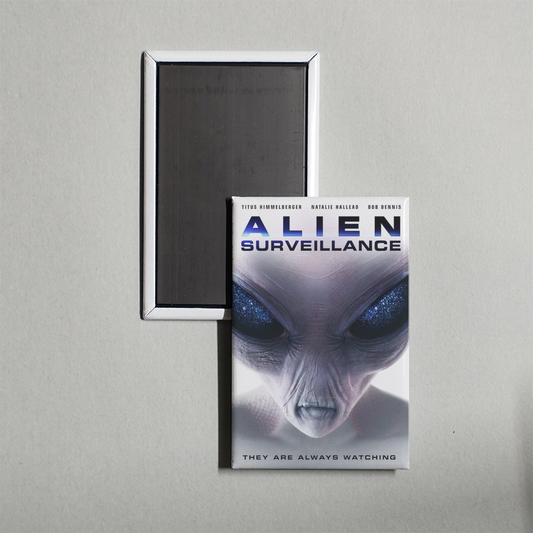 Alien Surveillance Mini Movie Fridge Magnet