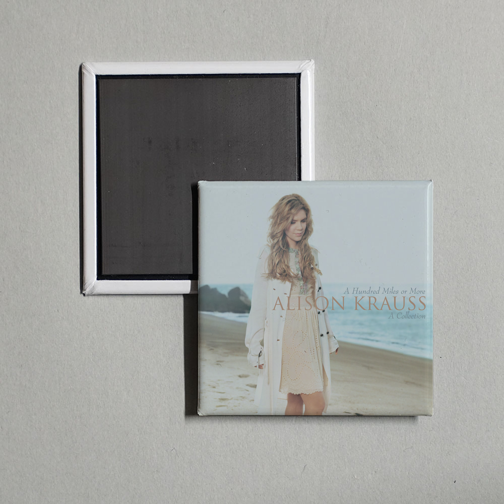 Alison Krauss - A Hundred Miles Or More A Collection Album Cover Fridge Magnet