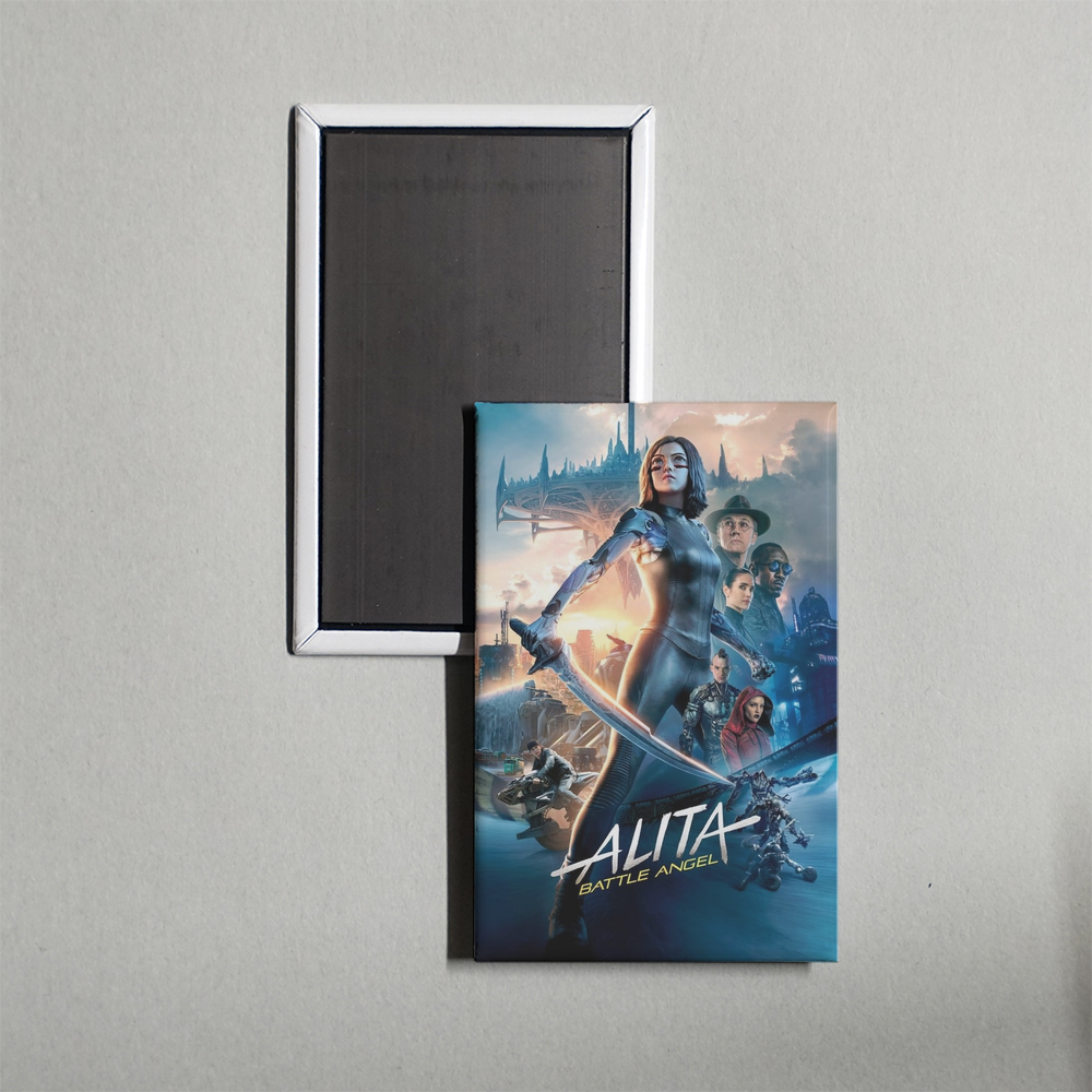 Alita Battle Angel Mini Movie Fridge Magnet