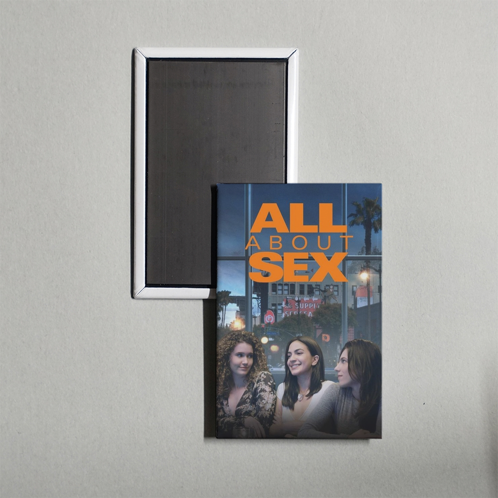 All About Sex Mini Movie Fridge Magnet