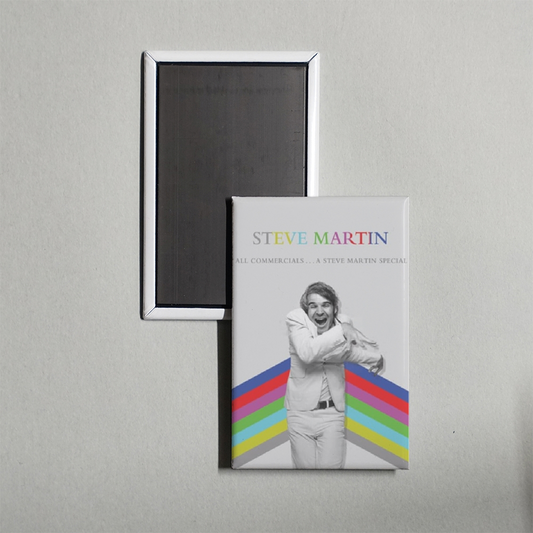 All Commercials... A Steve Martin Special Mini Movie Fridge Magnet