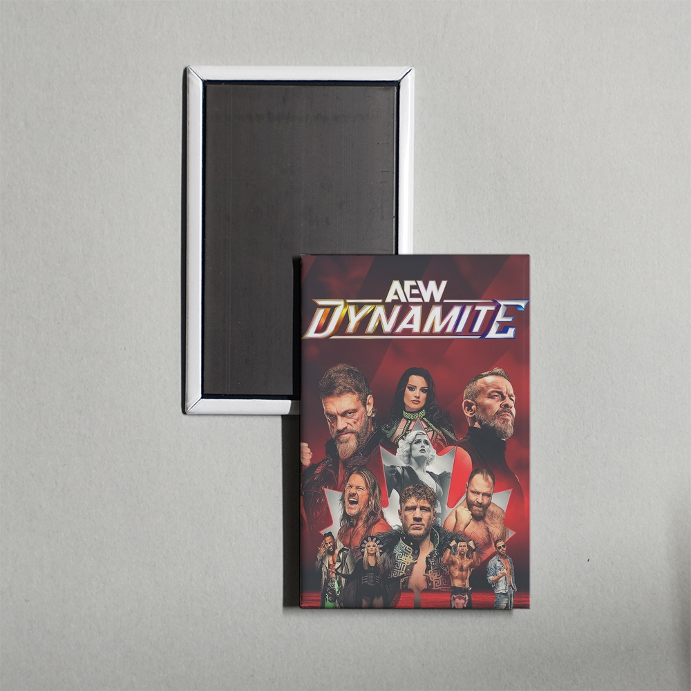 All Elite Wrestling Dynamite TV Show Fridge Magnet