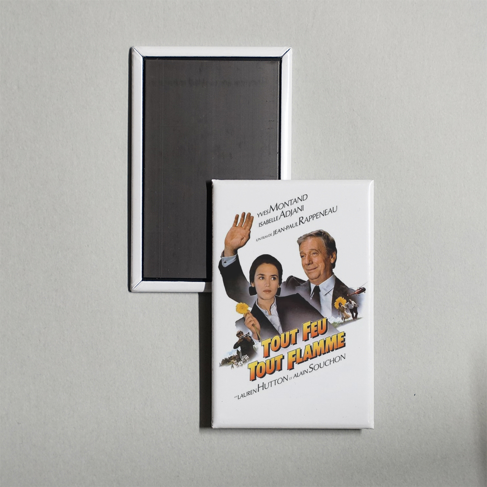 All Fired Up Mini Movie Fridge Magnet