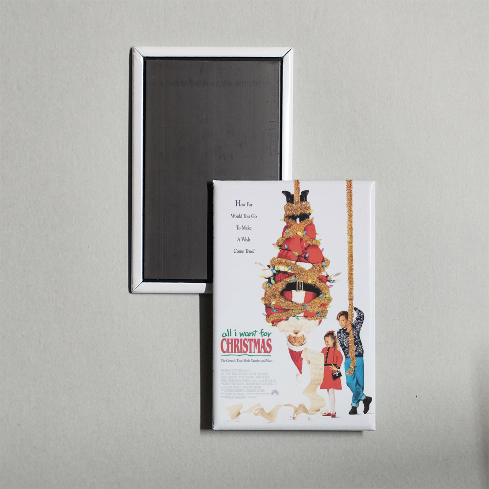 All I Want for Christmas Mini Movie Fridge Magnet
