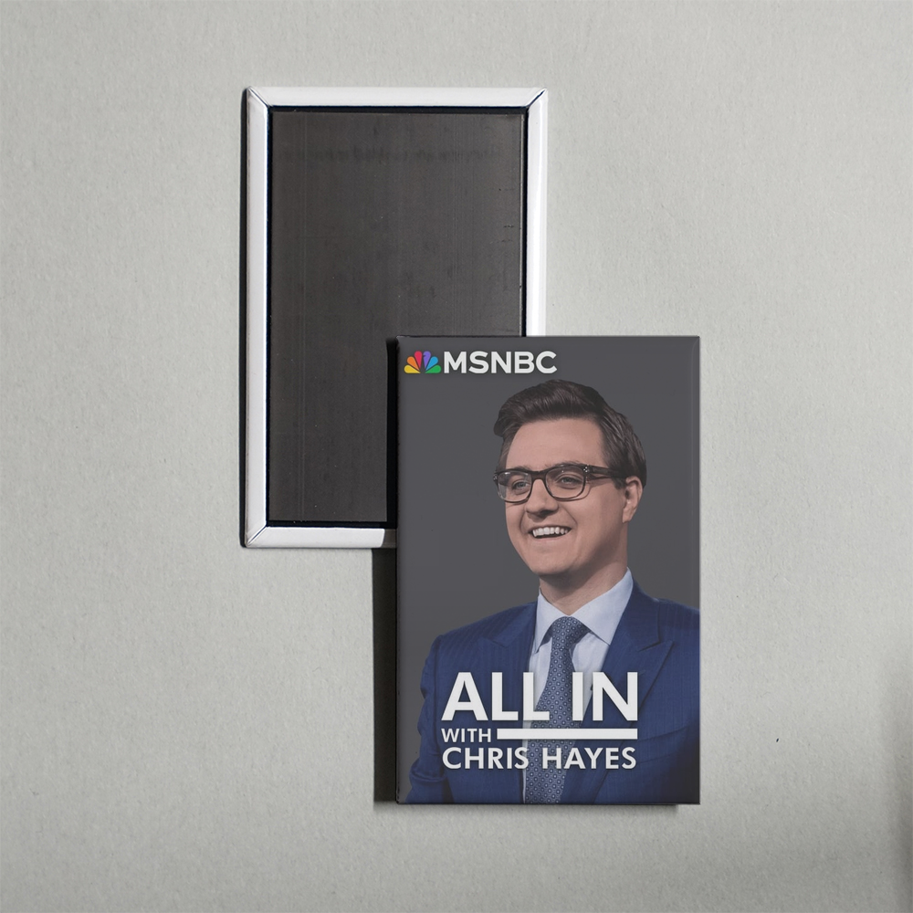 All In with Chris Hayes TV Show Fridge Magnet