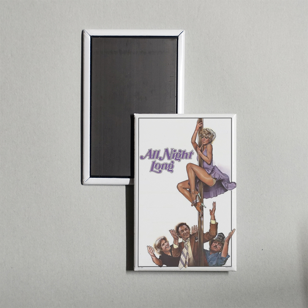 All Night Long Mini Movie Fridge Magnet
