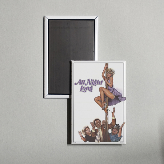 All Night Long Mini Movie Fridge Magnet