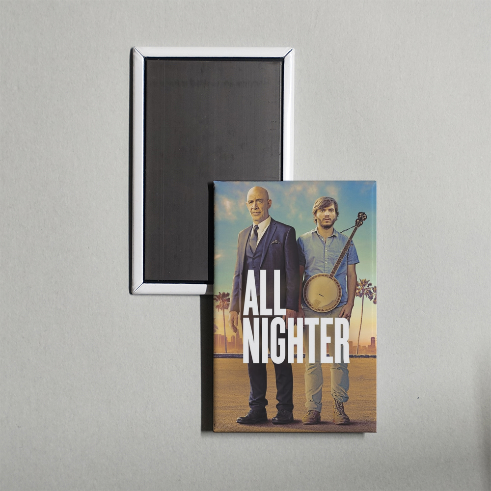 All Nighter Mini Movie Fridge Magnet