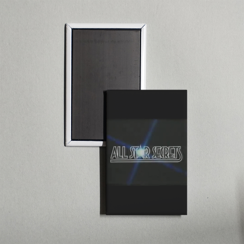 All Star Secrets TV Show Fridge Magnet