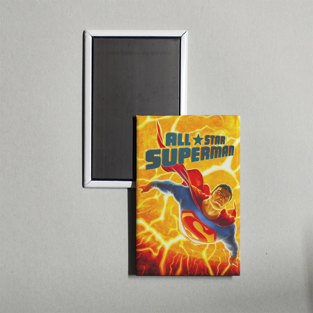 All Star Superman Mini Movie Fridge Magnet