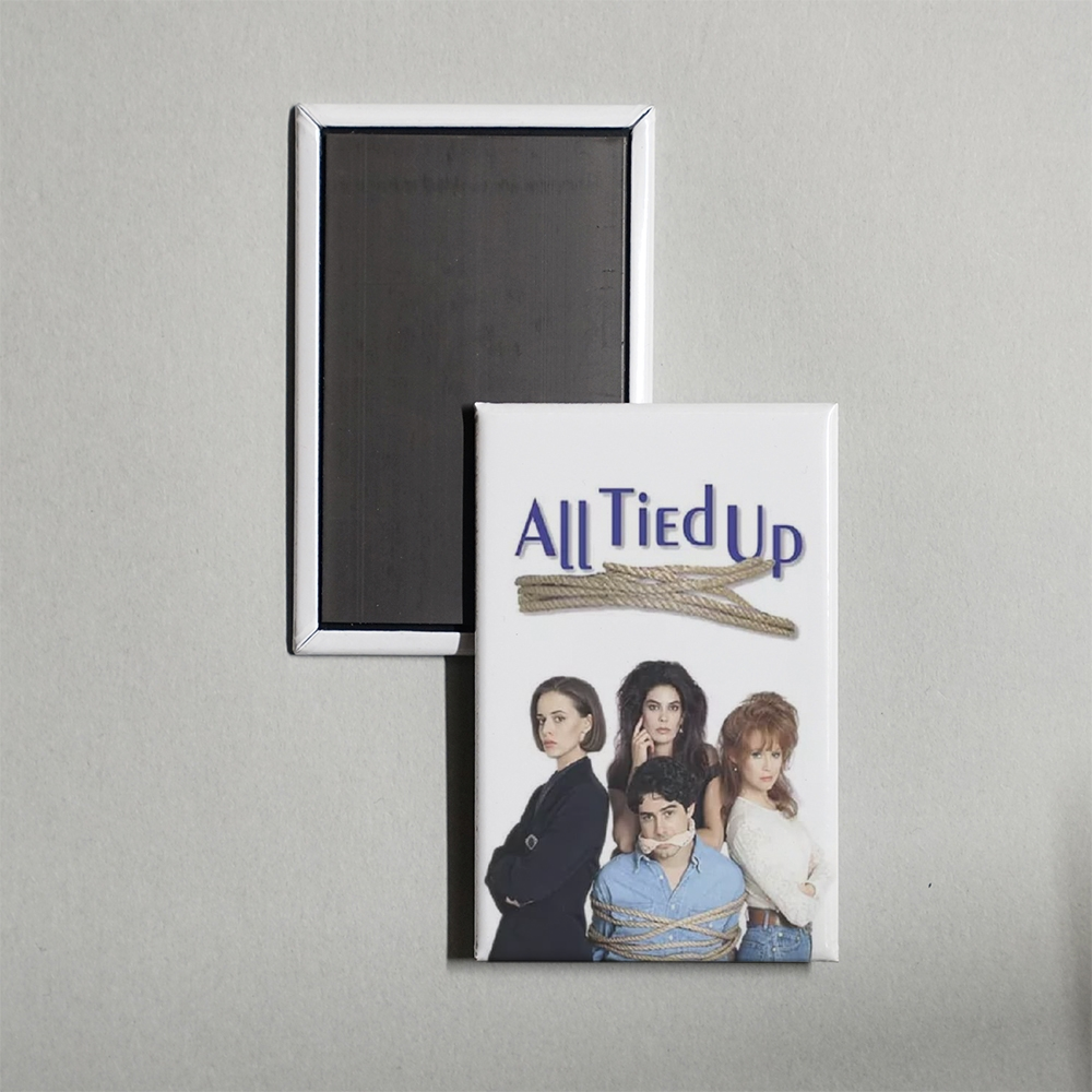 All Tied Up Mini Movie Fridge Magnet