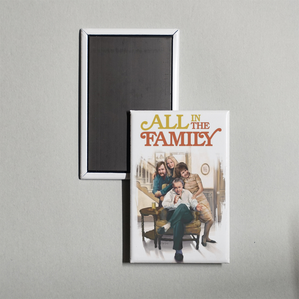 All in the Family TV Show Fridge Magnet