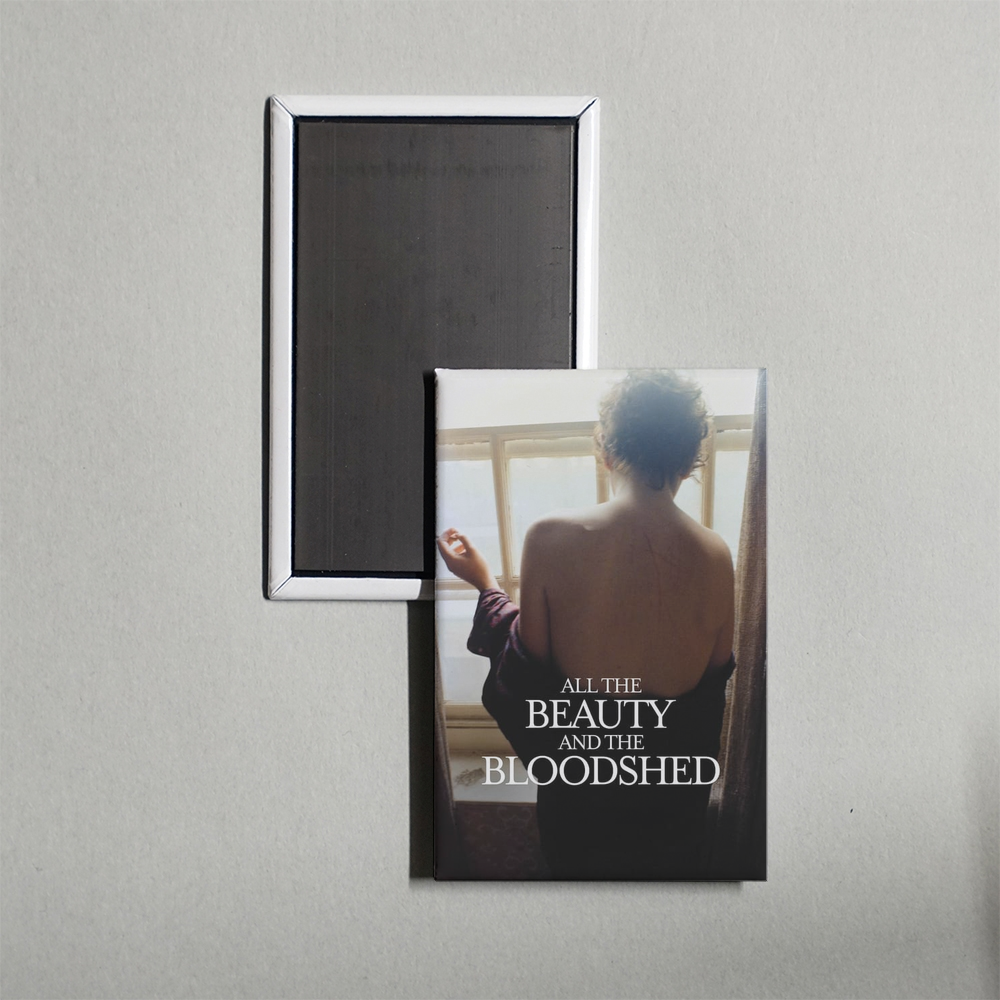 All the Beauty and the Bloodshed Mini Movie Fridge Magnet