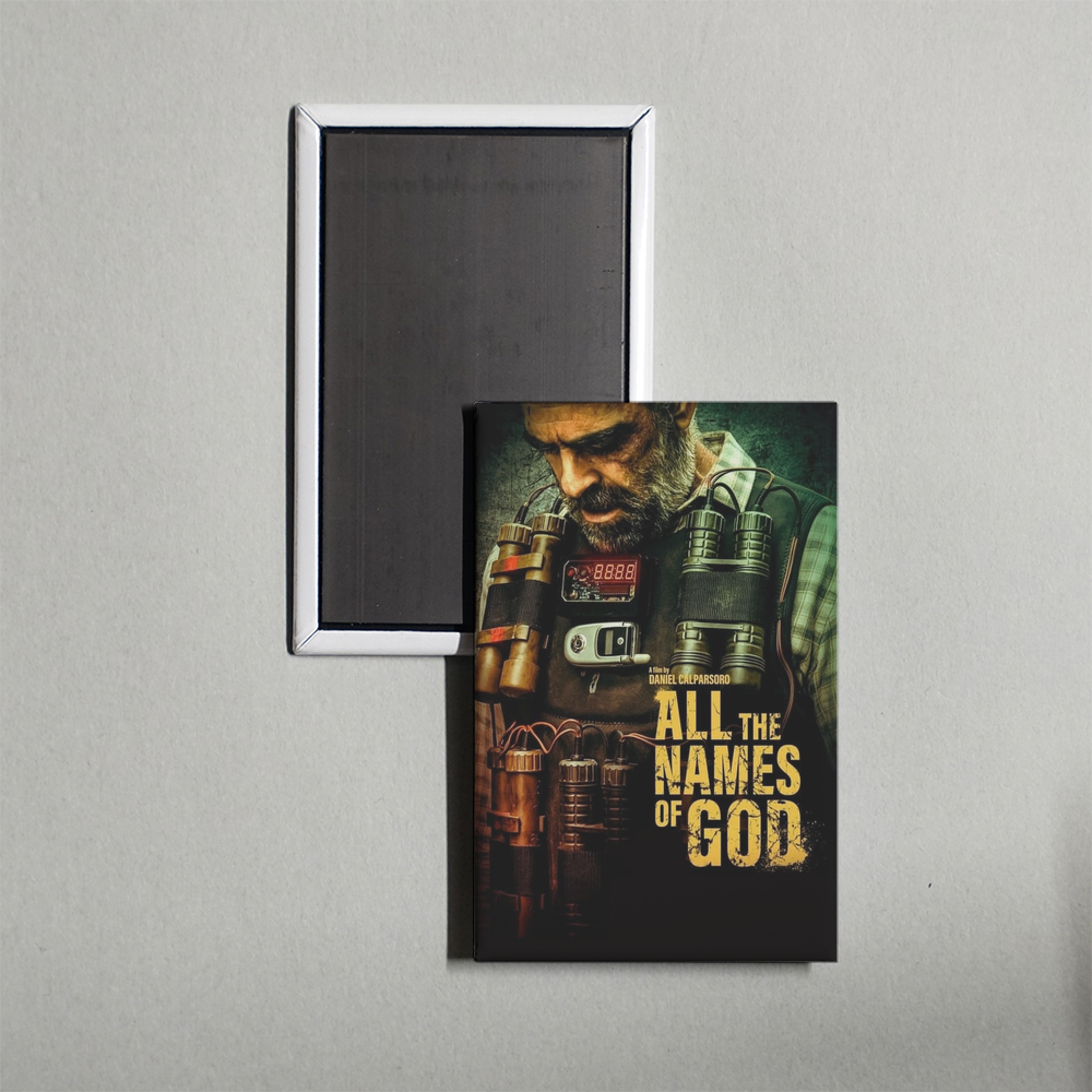 All the Names of God Mini Movie Fridge Magnet