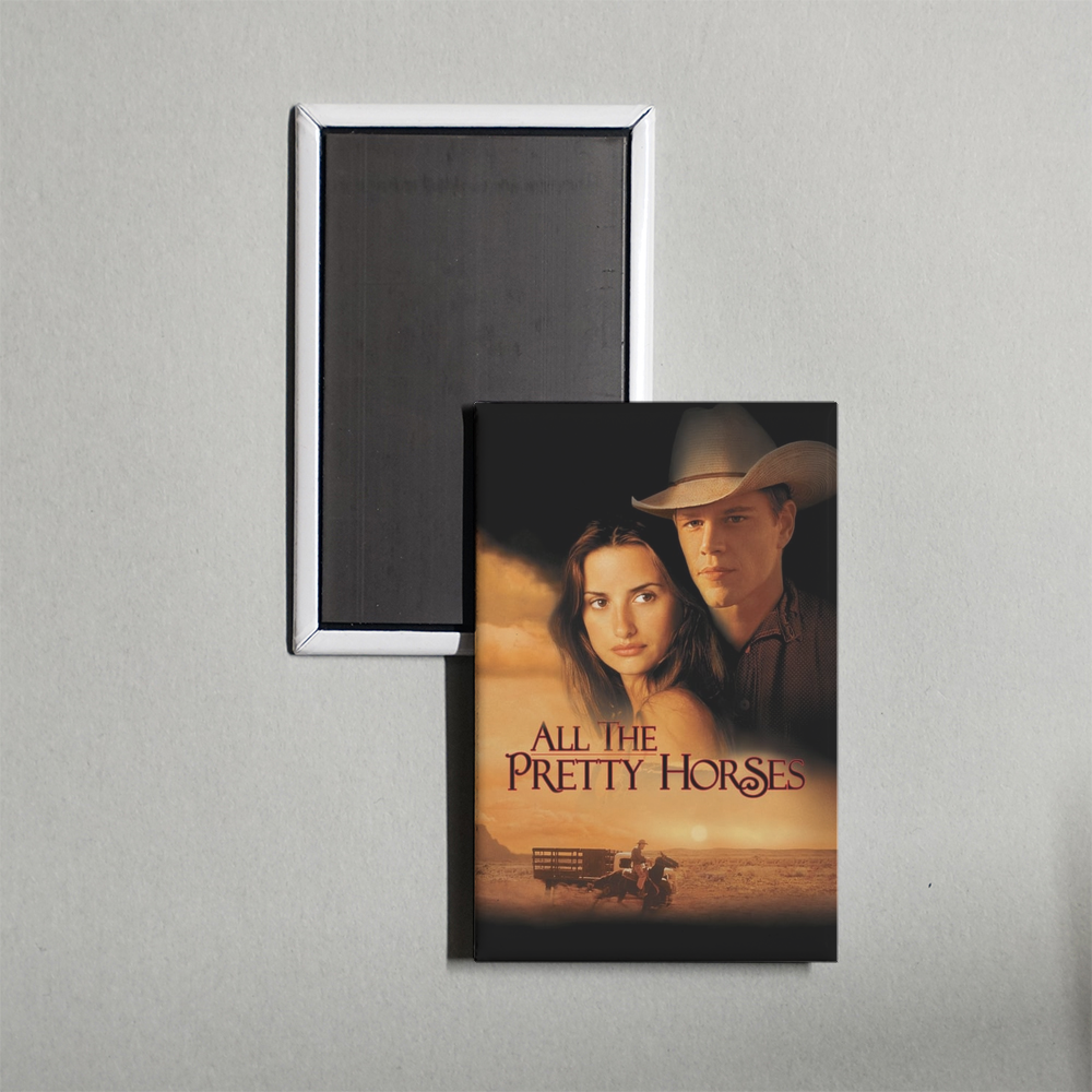 All the Pretty Horses Mini Movie Fridge Magnet