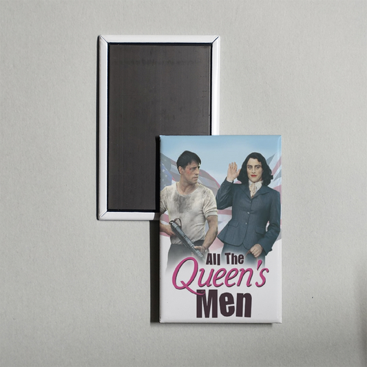 All the Queen's Men Mini Movie Fridge Magnet