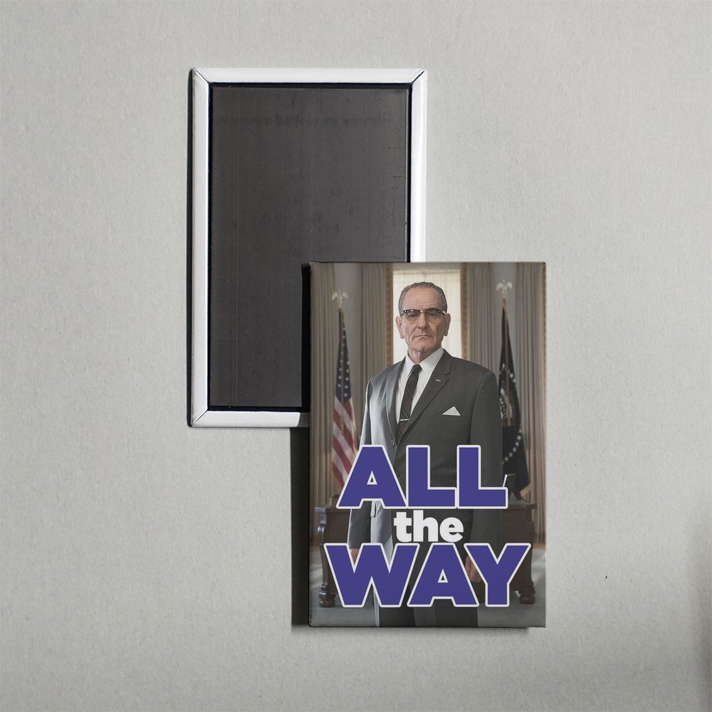 All the Way Mini Movie Fridge Magnet