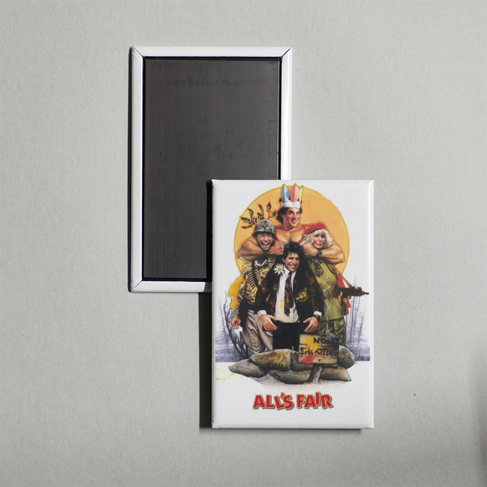 All's Fair Mini Movie Fridge Magnet