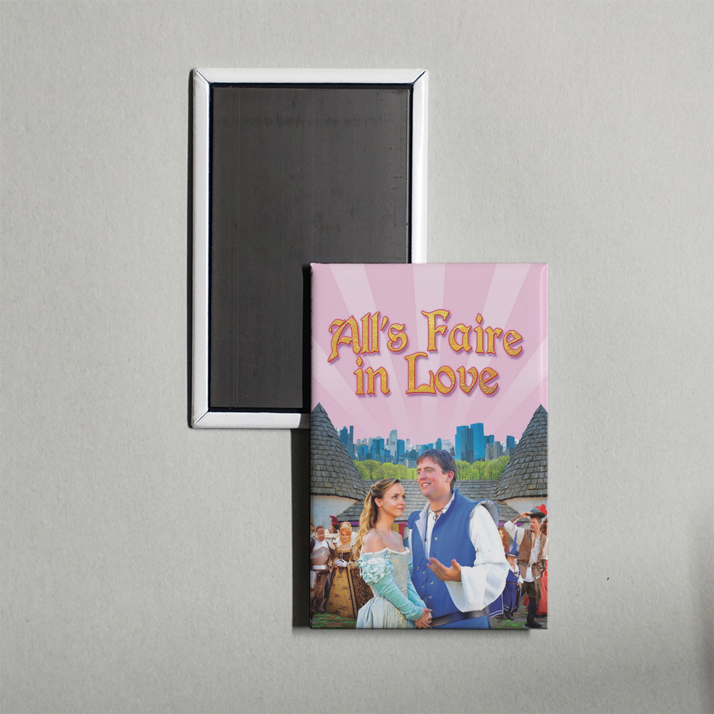 All's Faire in Love Mini Movie Fridge Magnet