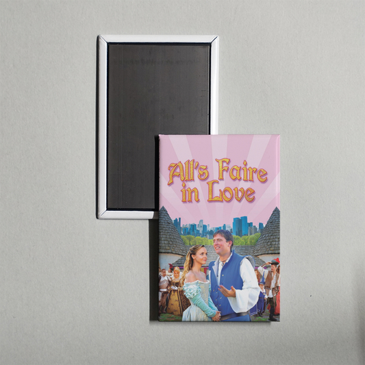 All's Faire in Love Mini Movie Fridge Magnet