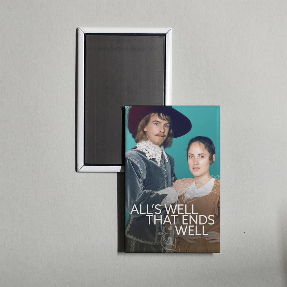 All's Well That Ends Well Mini Movie Fridge Magnet
