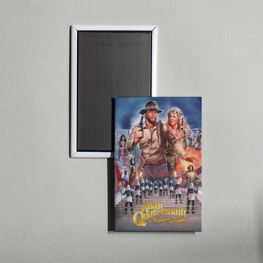 Allan Quatermain and the Lost City of Gold Mini Movie Fridge Magnet