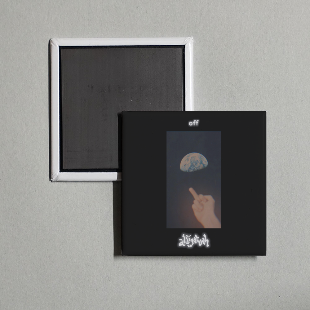 Alligatoah - off Album Cover Fridge Magnet