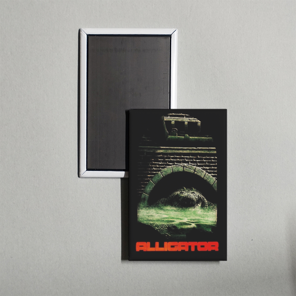 Alligator Mini Movie Fridge Magnet