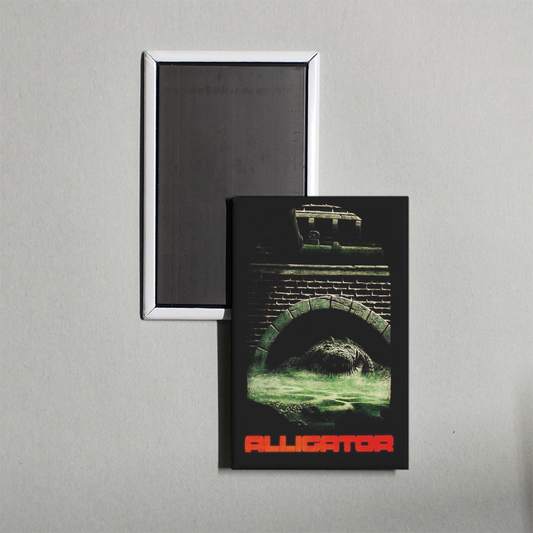 Alligator Mini Movie Fridge Magnet