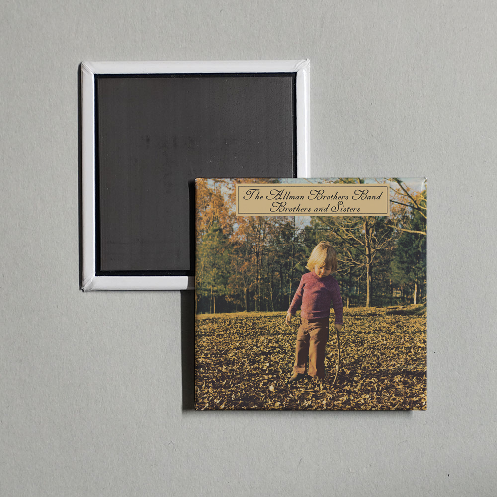 Allman Brothers Band - Brothers And Sisters (Super Deluxe) Album Cover Fridge Magnet