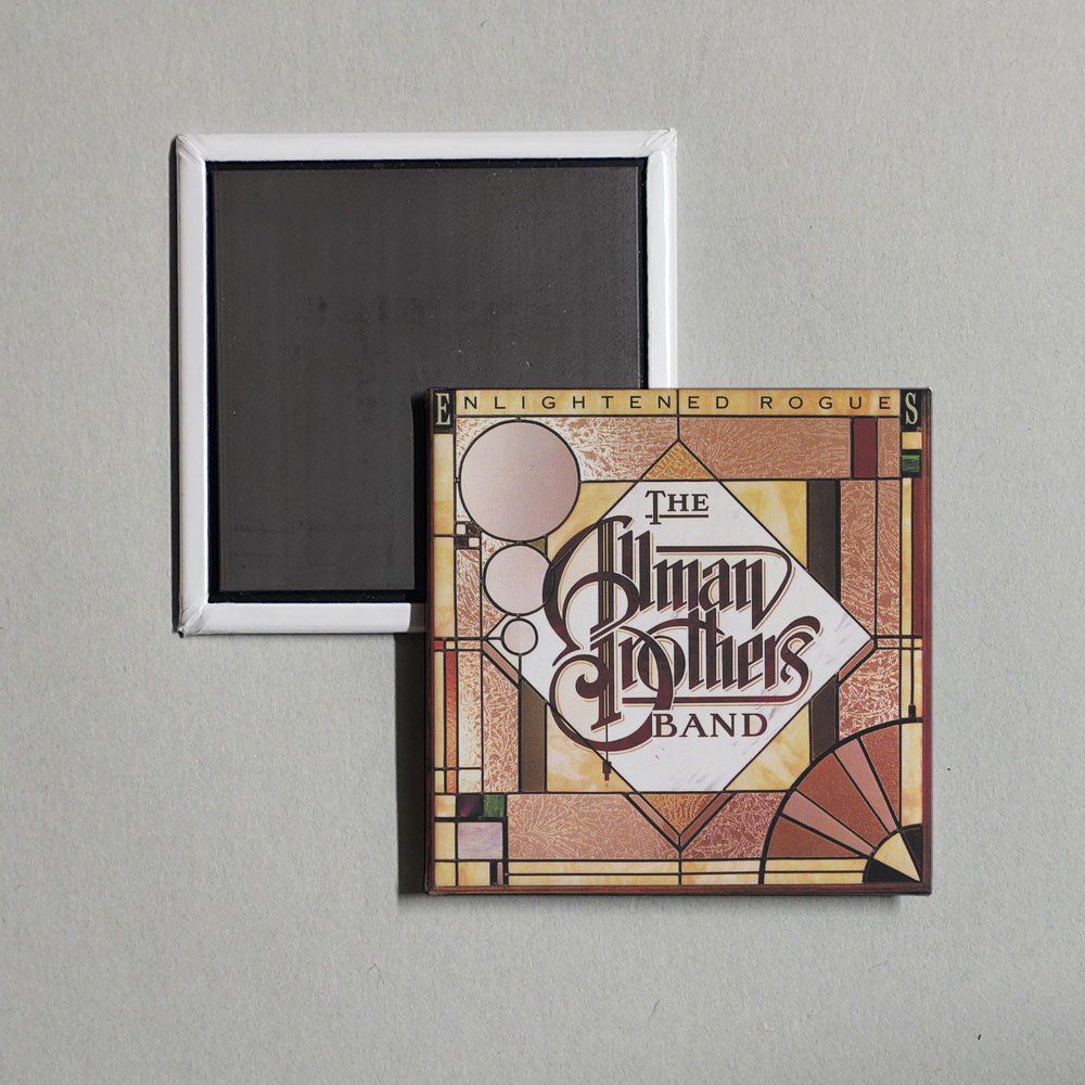 Allman Brothers Band - Enlightened Rogues Album Cover Fridge Magnet