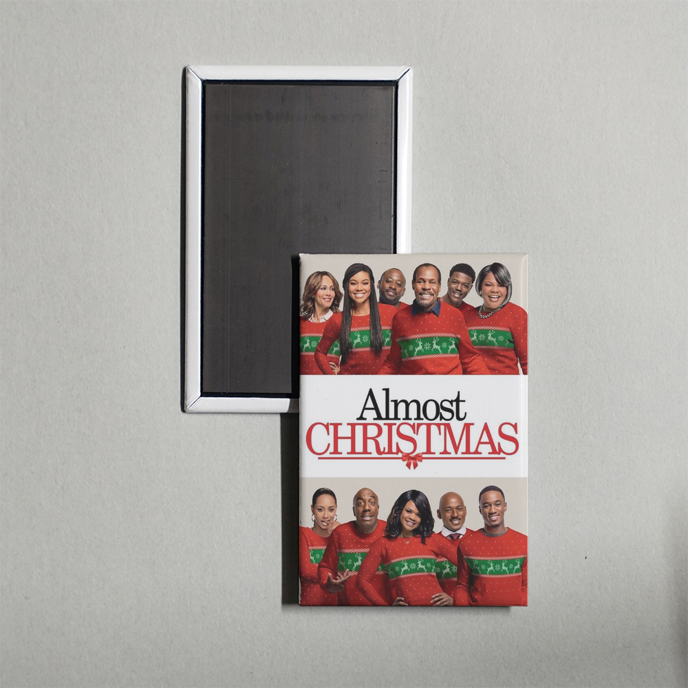 Almost Christmas Mini Movie Fridge Magnet