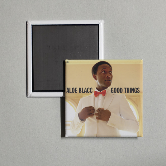 Aloe Blacc - Good Things Album Cover Fridge Magnet
