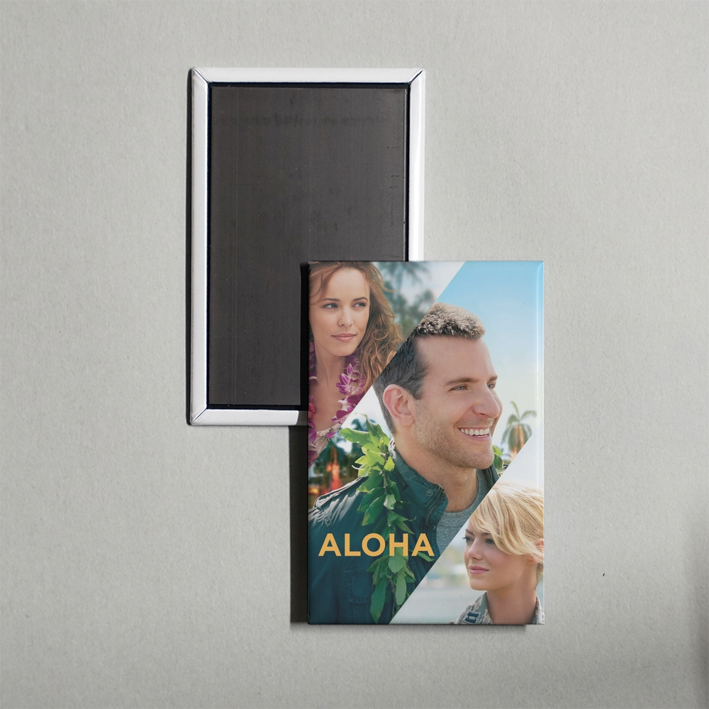 Aloha Mini Movie Fridge Magnet
