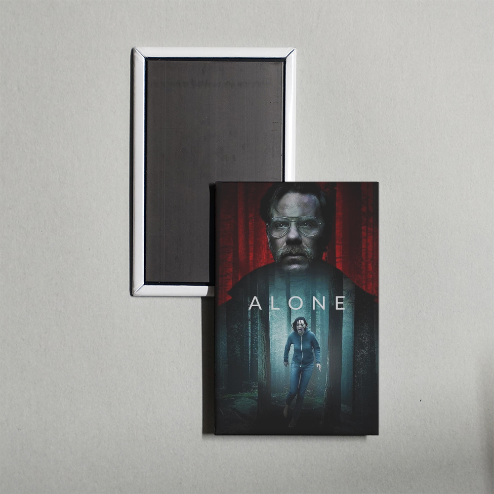 Alone Mini Movie Fridge Magnet