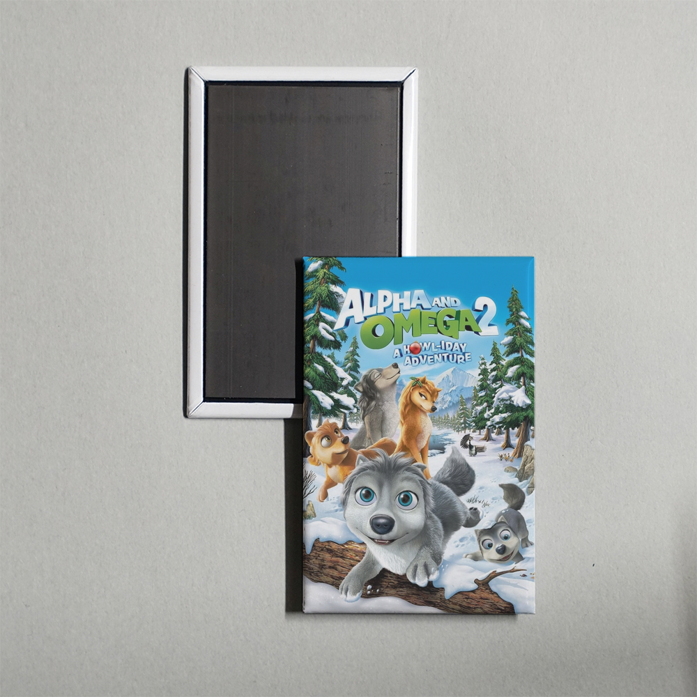 Alpha and Omega 2 A Howl-iday Adventure Mini Movie Fridge Magnet