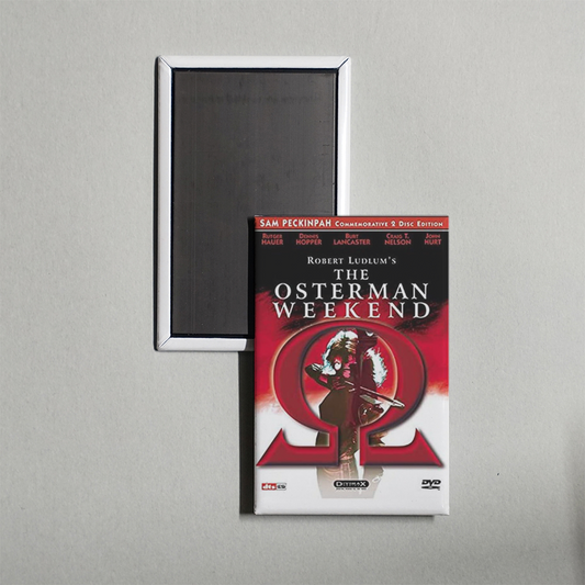 Alpha to Omega Exposing 'The Osterman Weekend' Mini Movie Fridge Magnet
