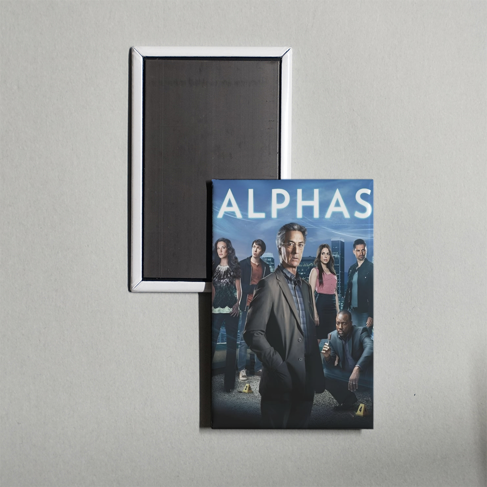 Alphas TV Show Fridge Magnet