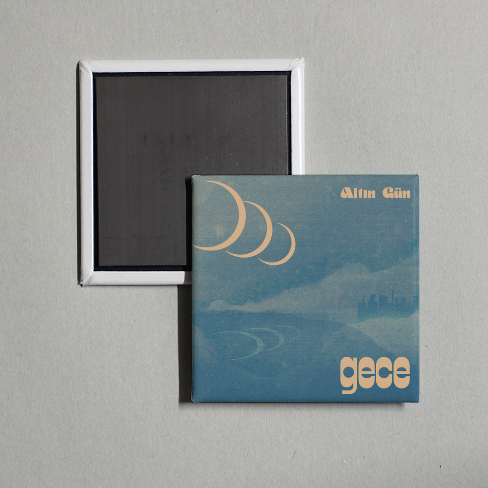 Altin Gün - Gece Album Cover Fridge Magnet