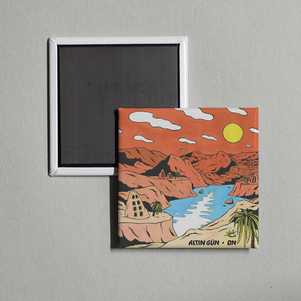 Altin Gün - On Album Cover Fridge Magnet