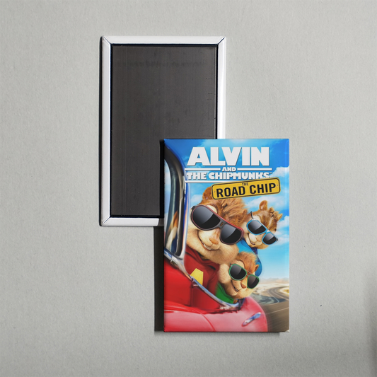 Alvin and the Chipmunks The Road Chip Mini Movie Fridge Magnet