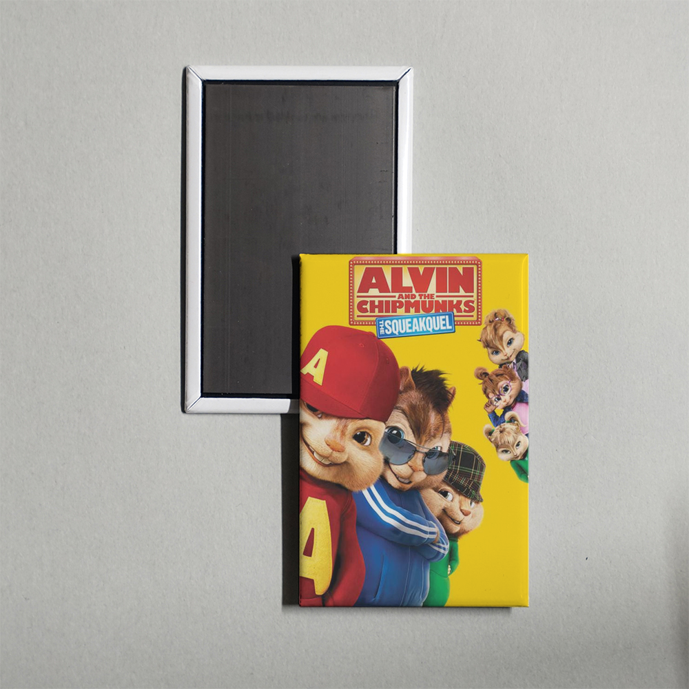 Alvin and the Chipmunks The Squeakquel Mini Movie Fridge Magnet