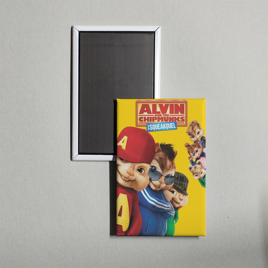 Alvin and the Chipmunks The Squeakquel Mini Movie Fridge Magnet