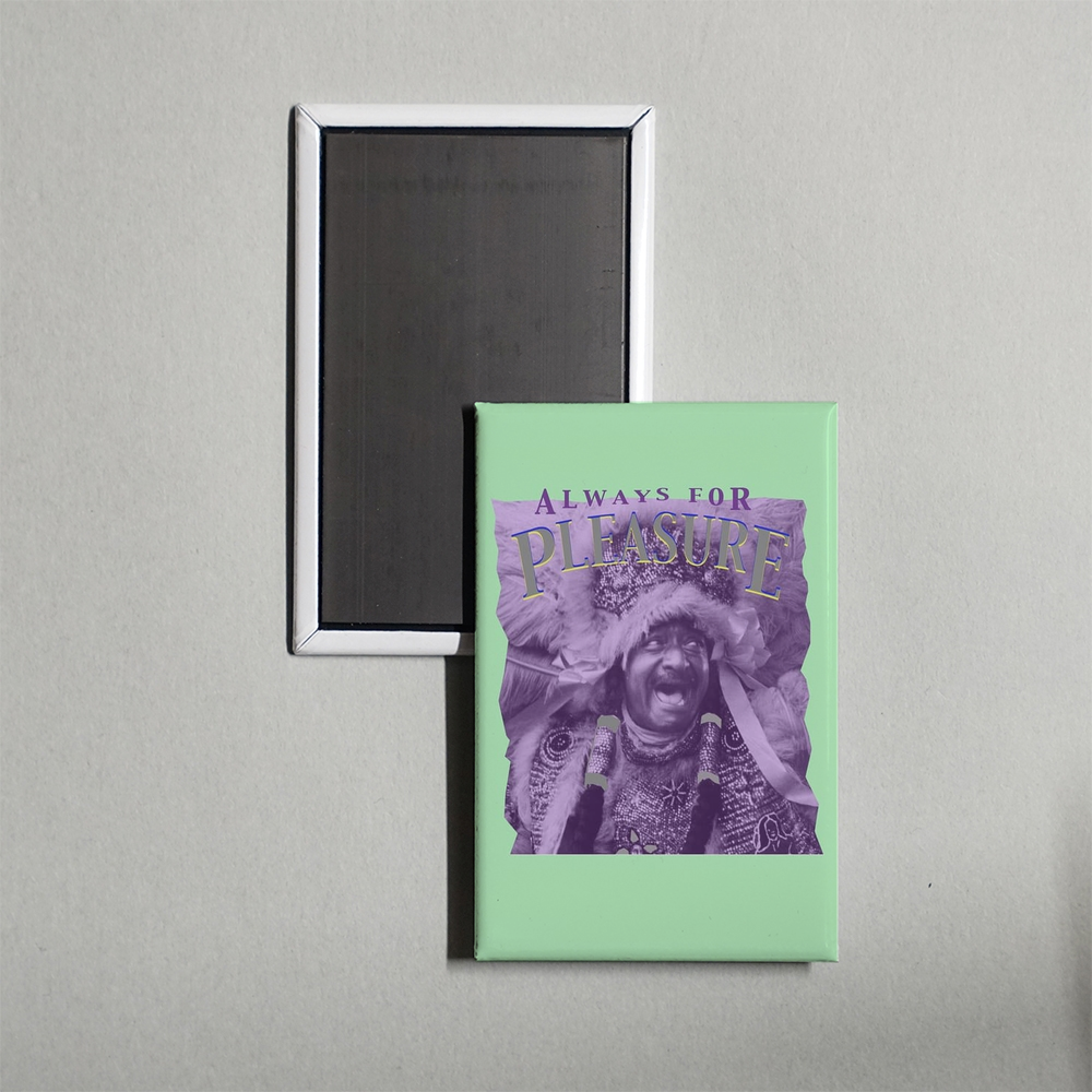 Always for Pleasure Mini Movie Fridge Magnet
